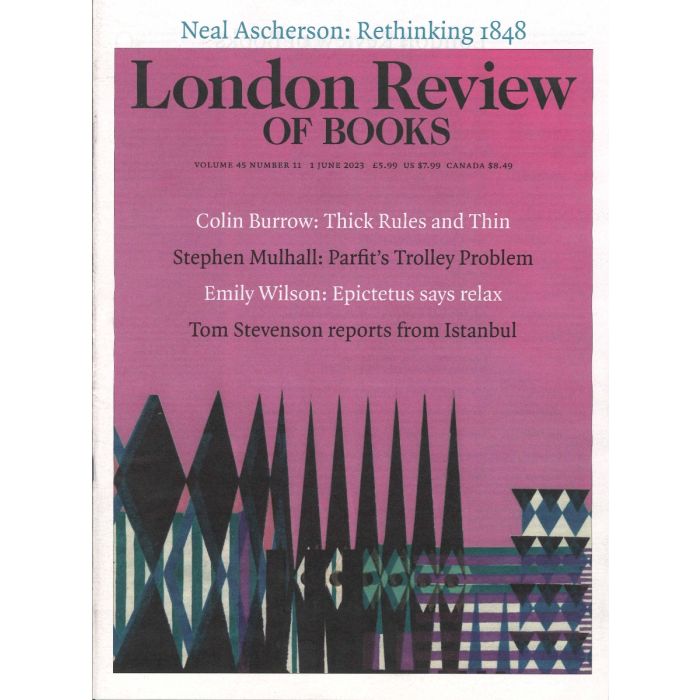 London Review of Books 45/11  1 June 2023