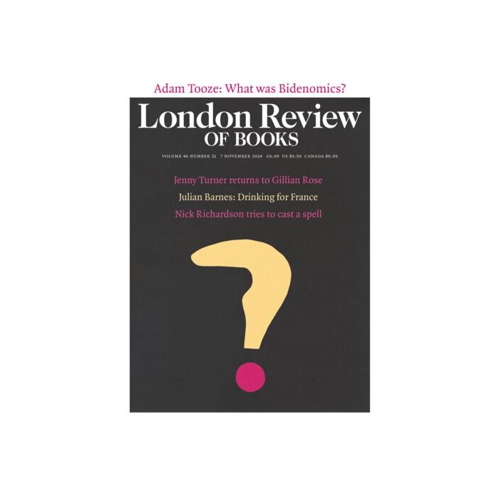 London Review of Books 46/21 7 November 2024