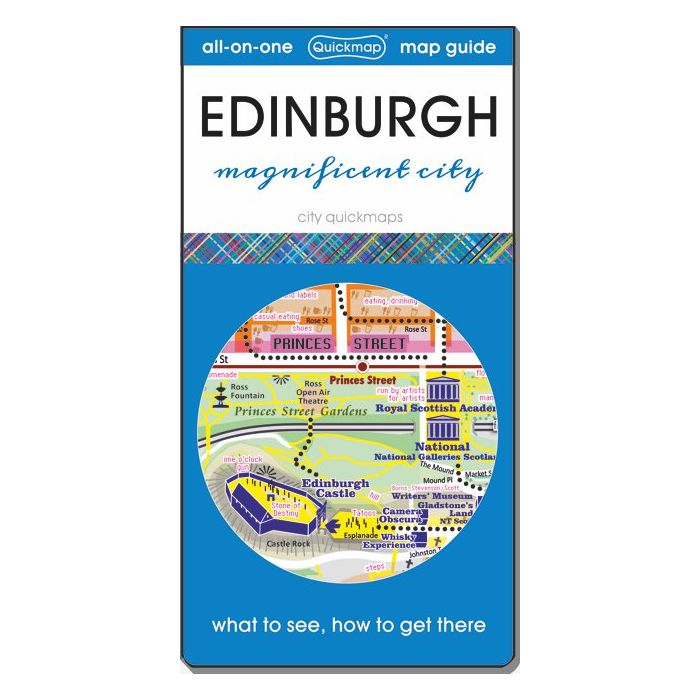 Edinburgh Magnificent City: Map & Guide [quickmap]