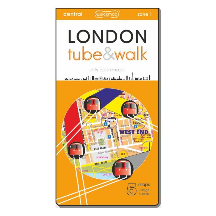 London tube & walk: Map & Guide [quickmap]