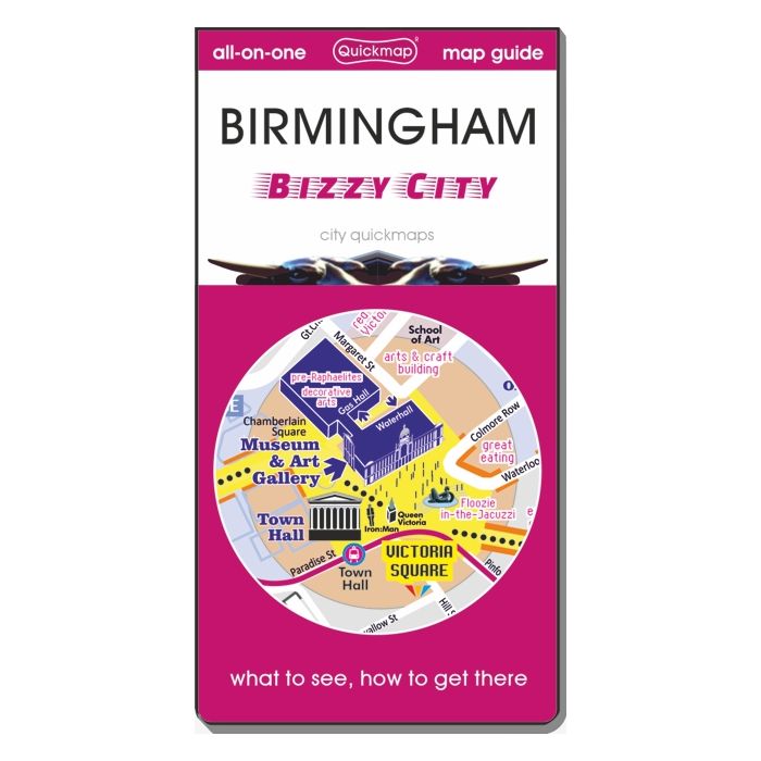 Birmingham: Bizzy City: Map & Guide [quickmap]