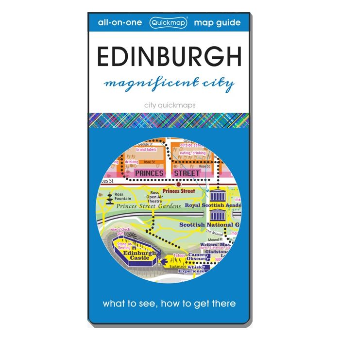Edinburgh Magnificent City: Map & Guide [quickmap]