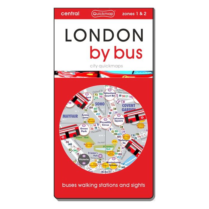 London by bus [quickmap] 20th Edition 2025
