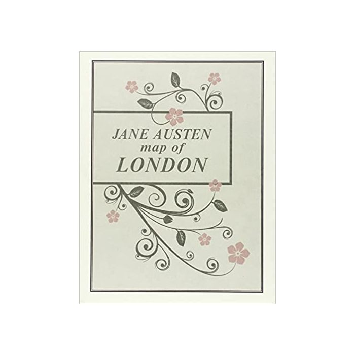 Jane Austen map of london