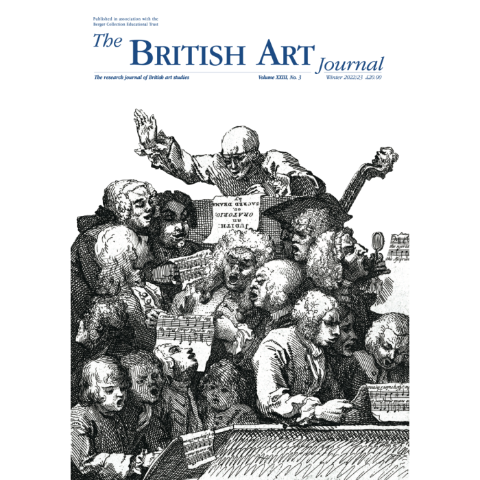 British Art Journal 23/3 Winter 2023
