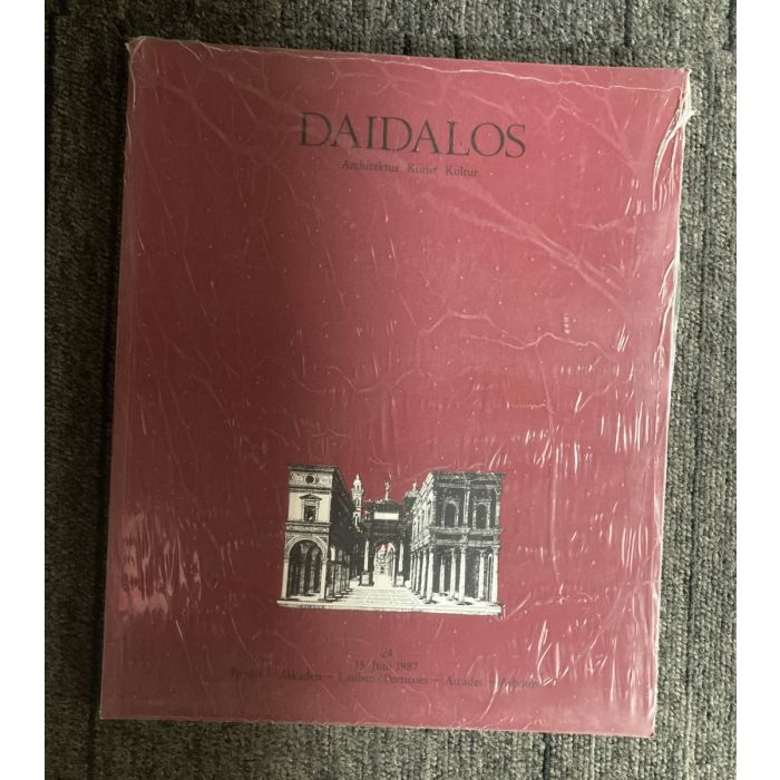 Daidalos 24 June 1987 Portici - Arkaden - Lauben/Porticoes