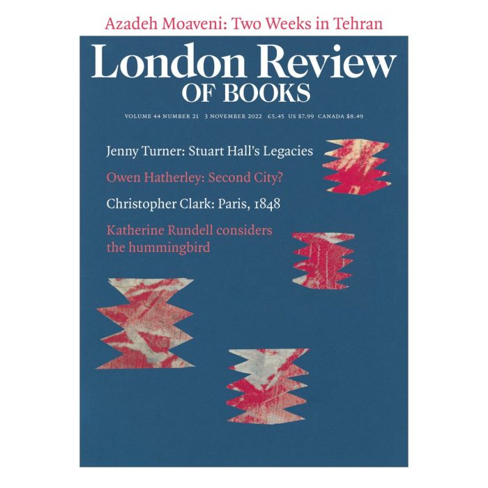 London Review of Books 44/21 03 November 2022