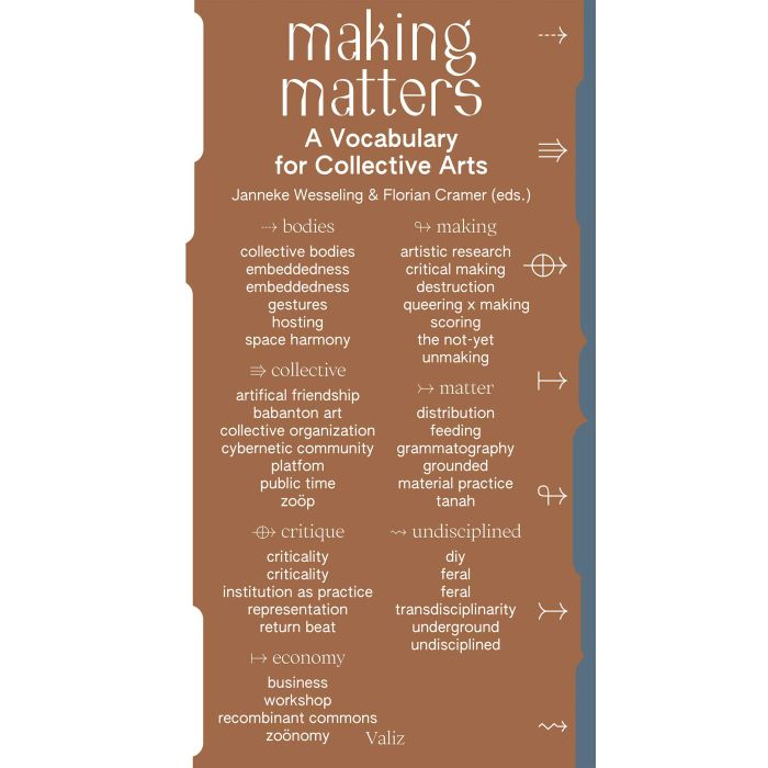 Making Matters: A Vocabulary for Collective Arts