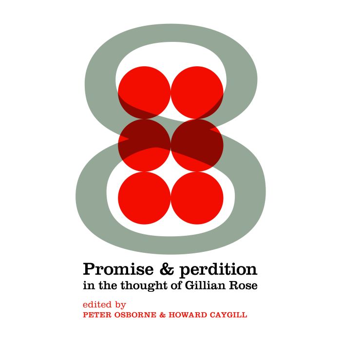Promise and Perdition in the thought of Gillian Rose