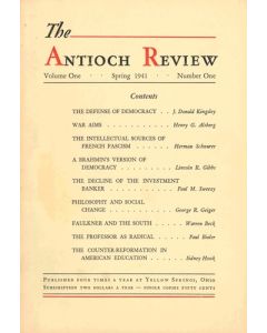Antioch Review 74/4 -75/1 Fall 2016 Winter 2017