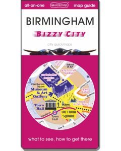 Birmingham: Bizzy City: Map & Guide [quickmap]