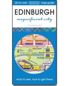 Edinburgh Magnificent City: Map & Guide [quickmap]