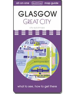 Glasgow: Great City: Map & Guide [quickmap]
