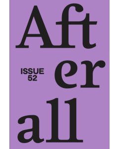 Afterall 52 Winter 2021/2022