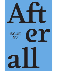 Afterall 53 Spring Summer 2022
