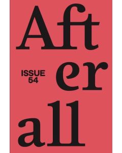 Afterall 54 Autuum Winter 2022