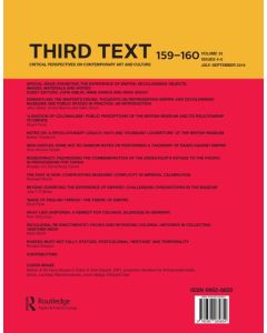 Third Text 159-160 July/September 2019 Vol 33 Issue 4-5