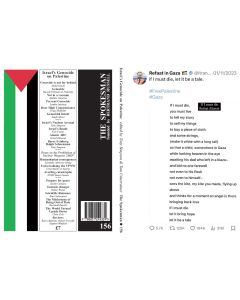 Spokesman 156: Israel's Genocide on Palestine