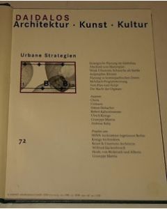 Daidalos 72: August 1999 Urban Stategies
