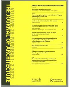 Journal of Architecture 28/1