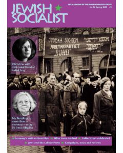Jewish Socialist 76 Summer 2022