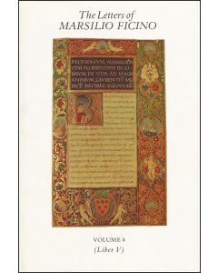 Letters of Marsilio Ficino:Vol  4