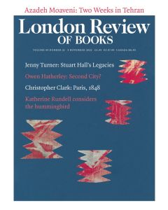 London Review of Books 44/21 03 November 2022