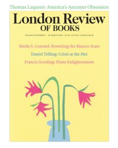 London Review of Books 45/07 30 March 2023