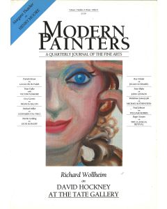 Modern Painter Volume 1 Number 4 1988 edited by peter fuller 