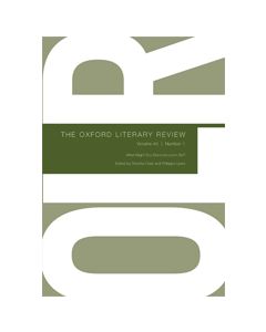 Oxford Literary Review 45/1 2023 OLR