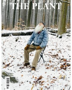 A a portrait of octogenarian artist Herman de Vries photographed by Juergen Teller.