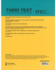 Third Text 173 November 2021 Volume 35 Issue 6