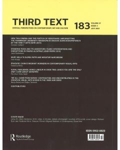 Third Text 183 July 2023 Volume 37 Issue 4